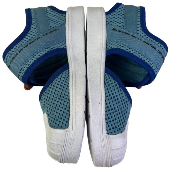 Adidas Superstar 360 Primeblue Backstrap Sandals Size 9.5K Toddler Starfish Blue - Picture 5 of 10